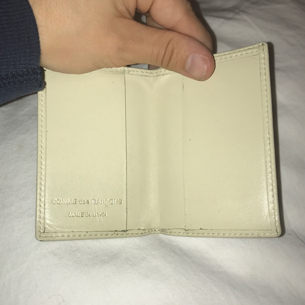 Comme Des Garçons Leather Bifold Card Case